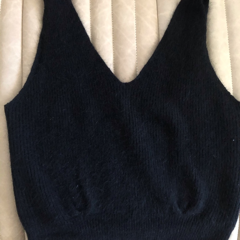 Angora tank top